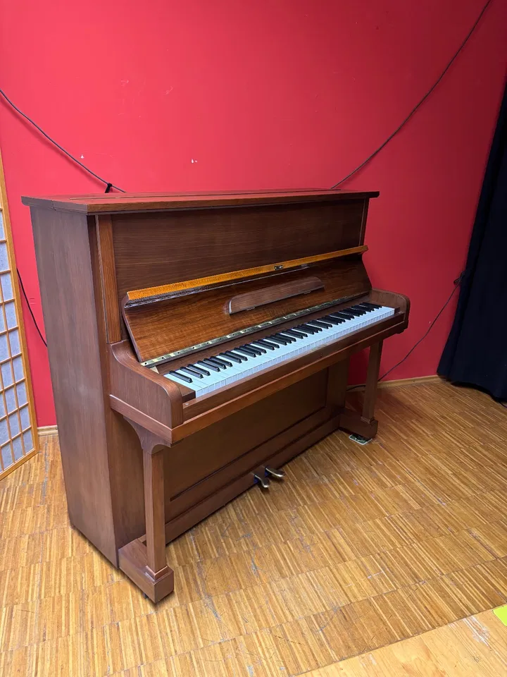 Blüthner Model A 124 built in 1935 (still) in walnut, completely overhauled. - Image 23 of 27